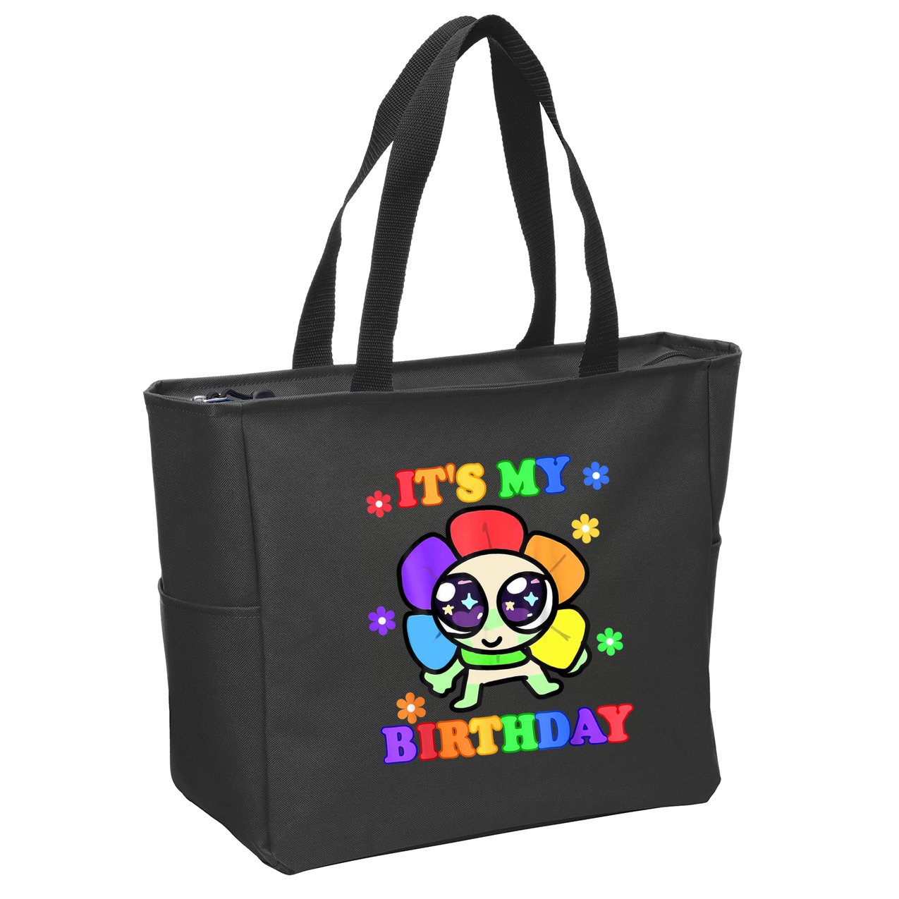 Its My Birthday Dandy World Dandy Goob Zip Tote Bag