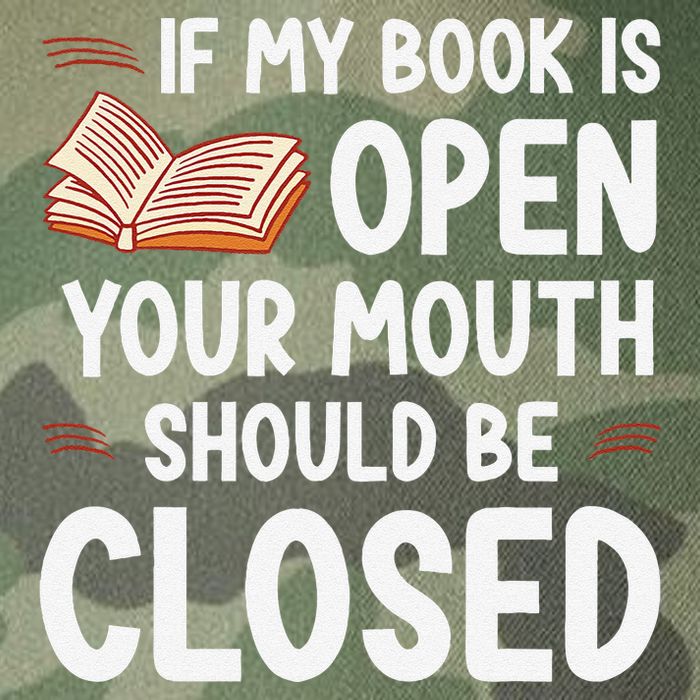 If My Book Is Open Your Mouth Should Be Closed Legacy Tie Dye Trucker Hat