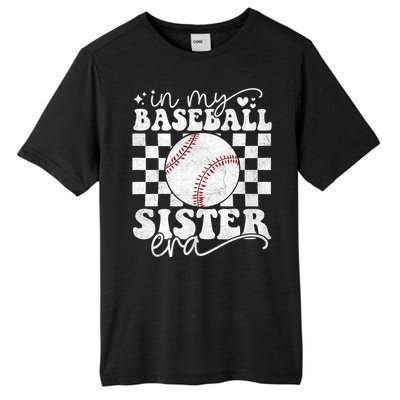 In My Baseball Sister Era Baseball Sister Tall Fusion ChromaSoft Performance T-Shirt