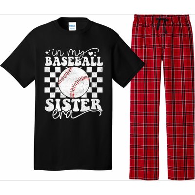 In My Baseball Sister Era Baseball Sister Pajama Set