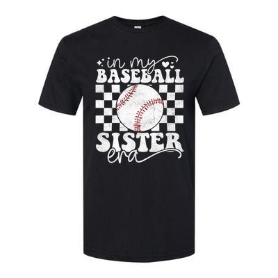 In My Baseball Sister Era Baseball Sister Softstyle CVC T-Shirt