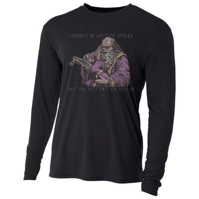 I Might Be Out Of Spells But IM Not Out Of Shells Cooling Performance Long Sleeve Crew