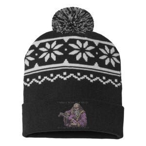 I Might Be Out Of Spells But IM Not Out Of Shells USA-Made Snowflake Beanie