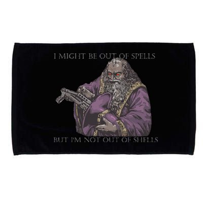 I Might Be Out Of Spells But IM Not Out Of Shells Microfiber Hand Towel