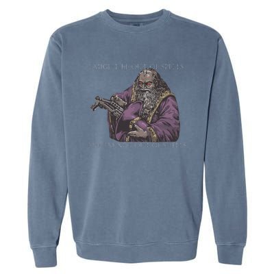 I Might Be Out Of Spells But IM Not Out Of Shells Garment-Dyed Sweatshirt