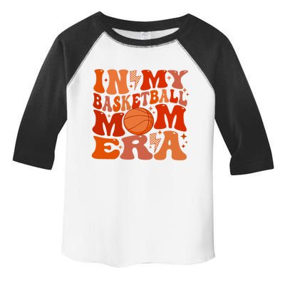 In My Basketball Mom Era Basketball Lover Mom Basketball Gift Toddler Fine Jersey T-Shirt