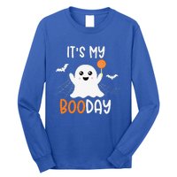 Its My Boo Day Cute Halloween Birthday Ghost Long Sleeve Shirt