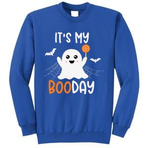 Its My Boo Day Cute Halloween Birthday Ghost Sweatshirt