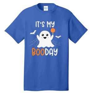 Its My Boo Day Cute Halloween Birthday Ghost Tall T-Shirt