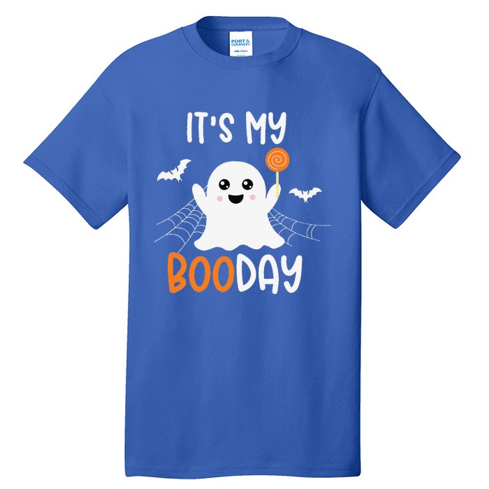 Its My Boo Day Cute Halloween Birthday Ghost Tall T-Shirt