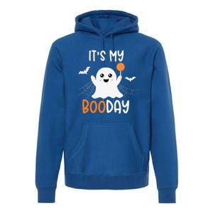 Its My Boo Day Cute Halloween Birthday Ghost Premium Hoodie