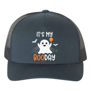 Its My Boo Day Cute Halloween Birthday Ghost Yupoong Adult 5-Panel Trucker Hat