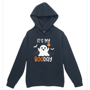 Its My Boo Day Cute Halloween Birthday Ghost Urban Pullover Hoodie