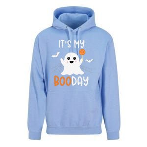 Its My Boo Day Cute Halloween Birthday Ghost Unisex Surf Hoodie