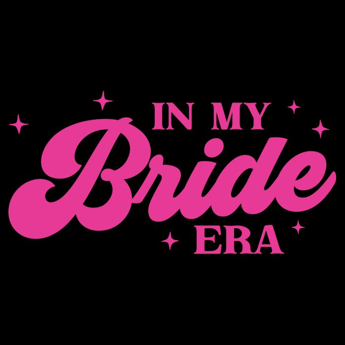 In My Bride Era Wedding Funny Apron