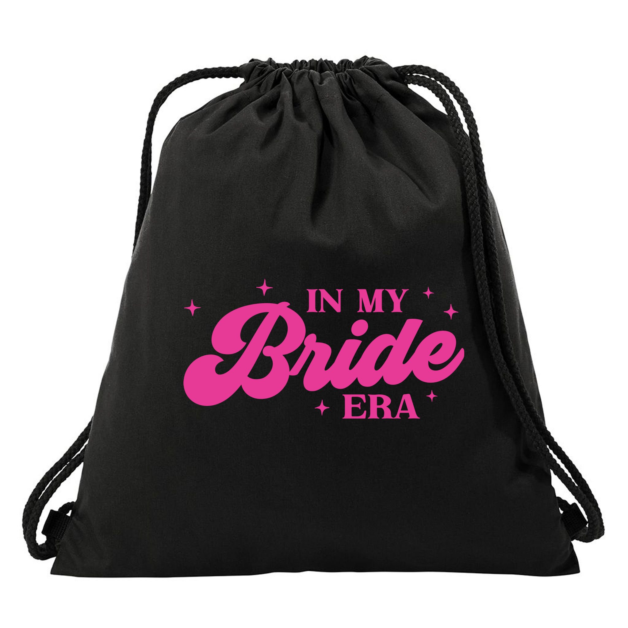 In My Bride Era Wedding Funny Drawstring Bag