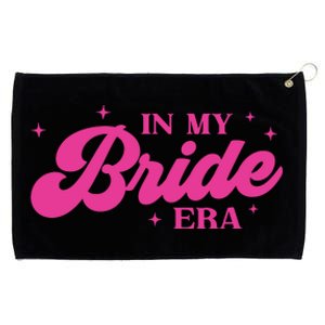 In My Bride Era Wedding Funny Grommeted Golf Towel