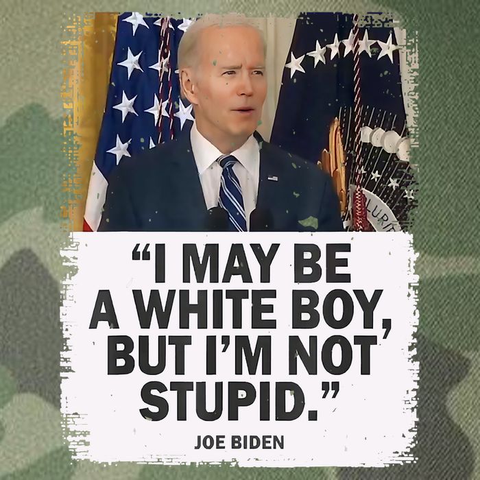 I May Be A White Boy But I'm Not Stupid Biden Legacy Tie Dye Trucker Hat