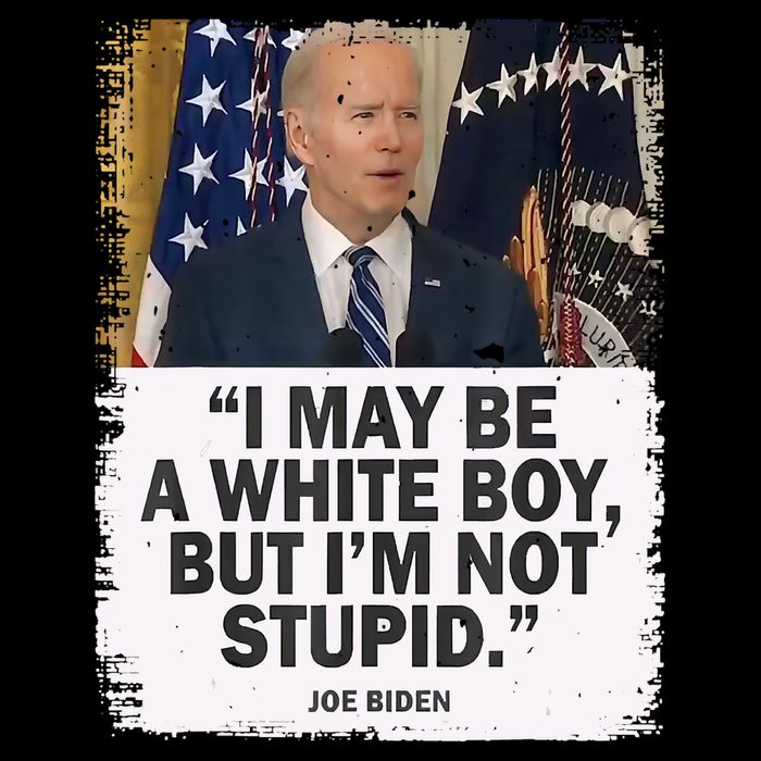 I May Be A White Boy But I'm Not Stupid Biden 16 in Basic Backpack