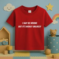 I May Be Wrong But It's Highly Unlikely Toddler T-Shirt