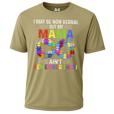 I May Be Non Verbal But My Mama Aint Remember That Puzzles Cooling Performance Crew T-Shirt