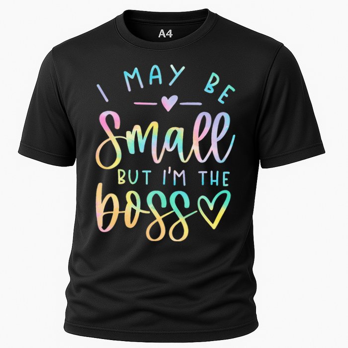 I May Be Small But I'm The Boss Baby Baby Saying Cooling Performance Crew T-Shirt