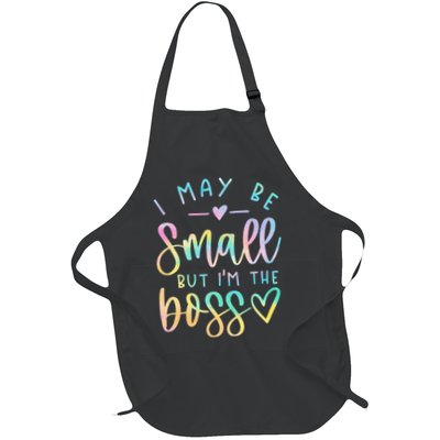 I May Be Small But I'm The Boss Baby Baby Saying Apron