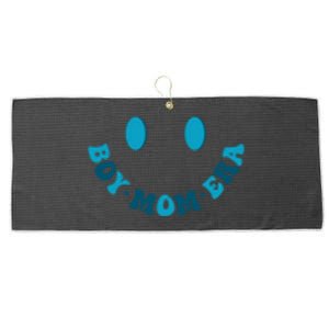 In My Boy Mom Era (2 Side) Large Microfiber Waffle Golf Towel