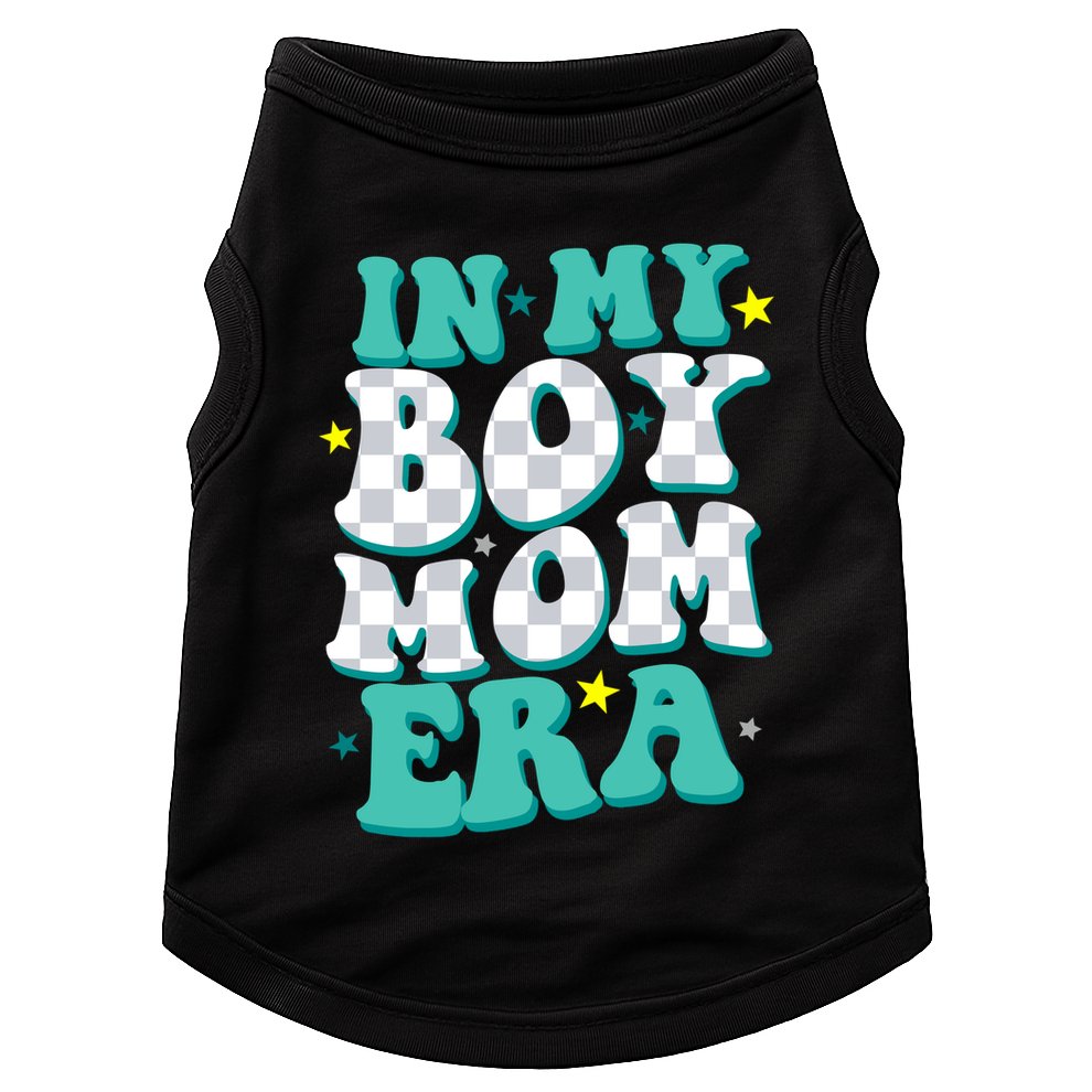 In My Boy Era Cute Mom Doggie Tank