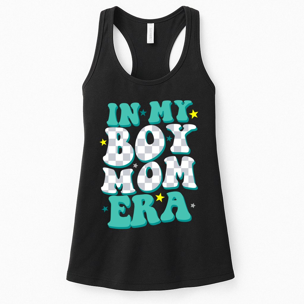In My Boy Era Cute Mom Womens Tank Top