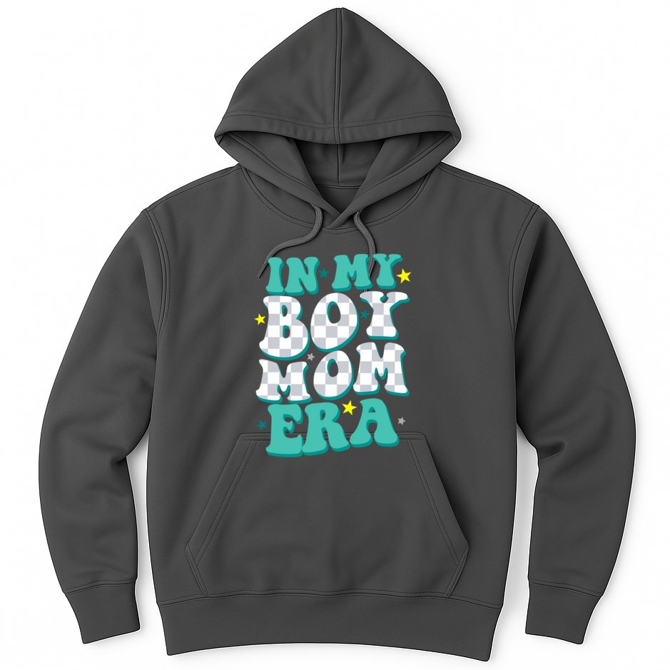 In My Boy Era Cute Mom Hoodie