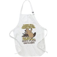 I Must Be Constipated Virgin Beaver The Way I Dont Give A Shit Fuck Or Damn Apron