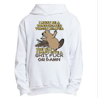 I Must Be Constipated Virgin Beaver The Way I Dont Give A Shit Fuck Or Damn Urban Pullover Hoodie