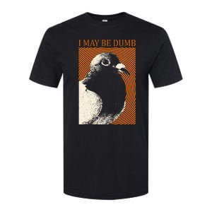 I May Be Dumb Pigeon I May Be Dumb Pigeon Softstyle CVC T-Shirt