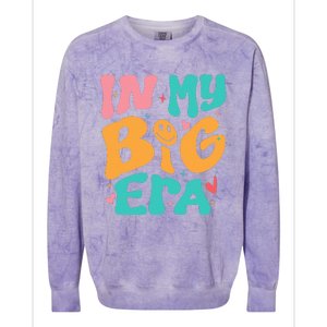 In My BIG Little ERA Sorority Reveal Retro Colorblast Crewneck Sweatshirt