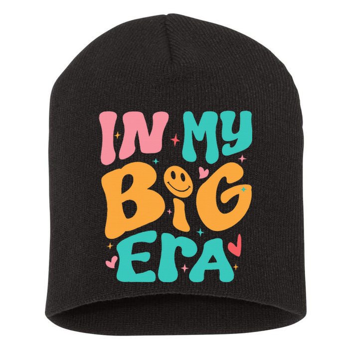 In My BIG Little ERA Sorority Reveal Retro Short Acrylic Beanie