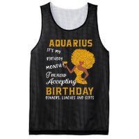 It’s My Birthday Black Wo Aquarius February Gifts Mesh Reversible Basketball Jersey Tank