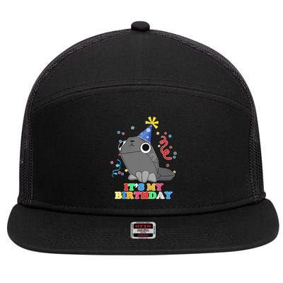 IT'S MY BIRTHDAY Dandy's World Pebble It's Just A Pebble  7 Panel Mesh Trucker Snapback Hat
