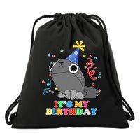 IT'S MY BIRTHDAY Dandy's World Pebble It's Just A Pebble  Drawstring Bag