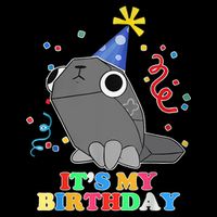 IT'S MY BIRTHDAY Dandy's World Pebble It's Just A Pebble  Drawstring Bag