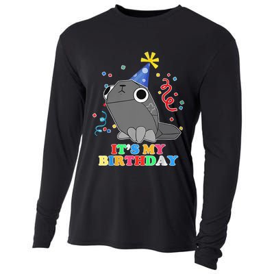 IT'S MY BIRTHDAY Dandy's World Pebble It's Just A Pebble  Cooling Performance Long Sleeve Crew