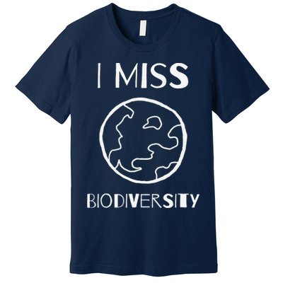 I MISS BIODIVERSITY Environmental Premium T-Shirt