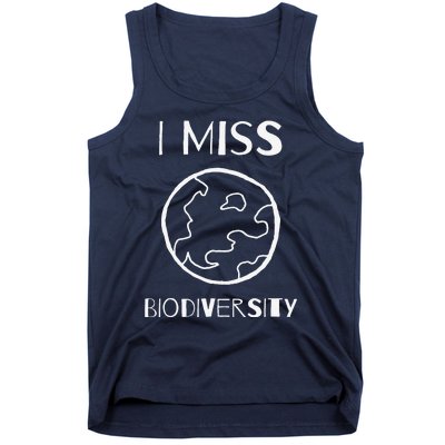 I MISS BIODIVERSITY Environmental Tank Top