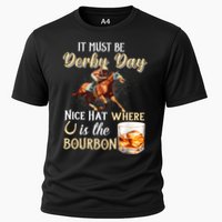 ItS Must Be Derby Day Bourbon Horse Racing Cooling Performance Crew T-Shirt