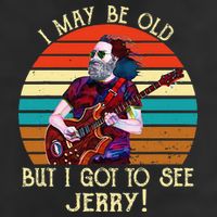 I May Be Old But I Got To See Jerry Vintage Golf Towel