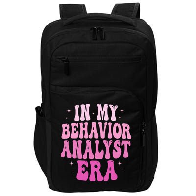 In My Behavior Analyst Era Groovy Applied Behavior Analysis Impact Tech Backpack