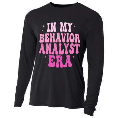 In My Behavior Analyst Era Groovy Applied Behavior Analysis Cooling Performance Long Sleeve Crew