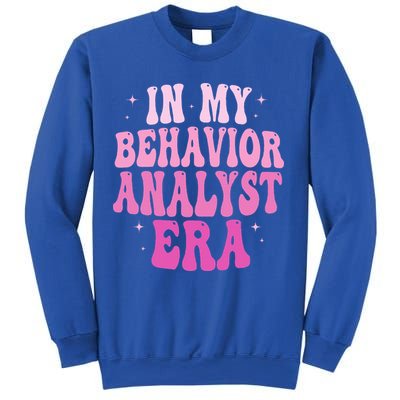 In My Behavior Analyst Era Groovy Applied Behavior Analysis Sweatshirt