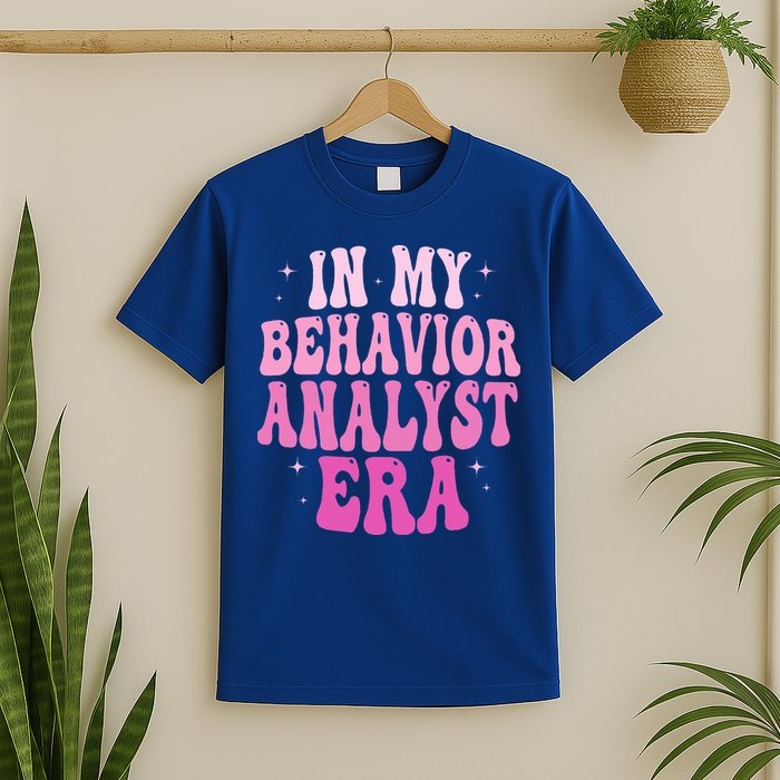 In My Behavior Analyst Era Groovy Applied Behavior Analysis T-Shirt