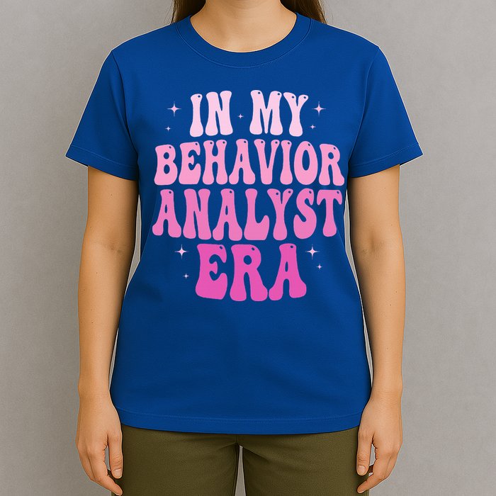 In My Behavior Analyst Era Groovy Applied Behavior Analysis T-Shirt